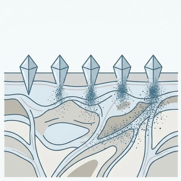 Microneedles go past it